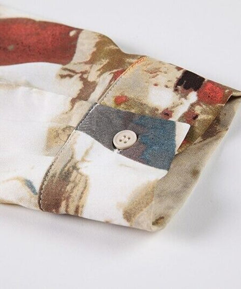 cumel slatte blouse